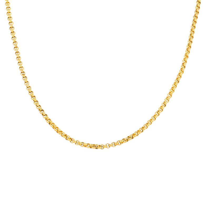 Chaine maille jaseron CHAUMET or jaune 14.05g Comme neuf -  reconditionné disponible sur Gemme Les Bijoux